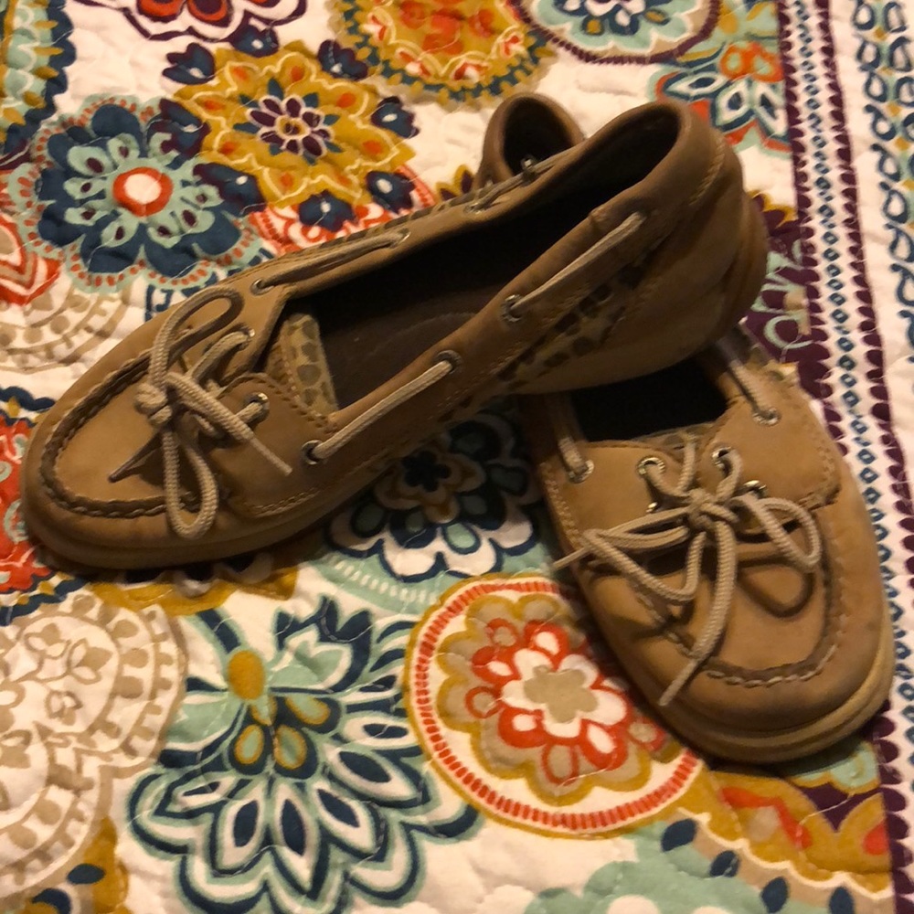 Leopard Print Sperrys - image 1